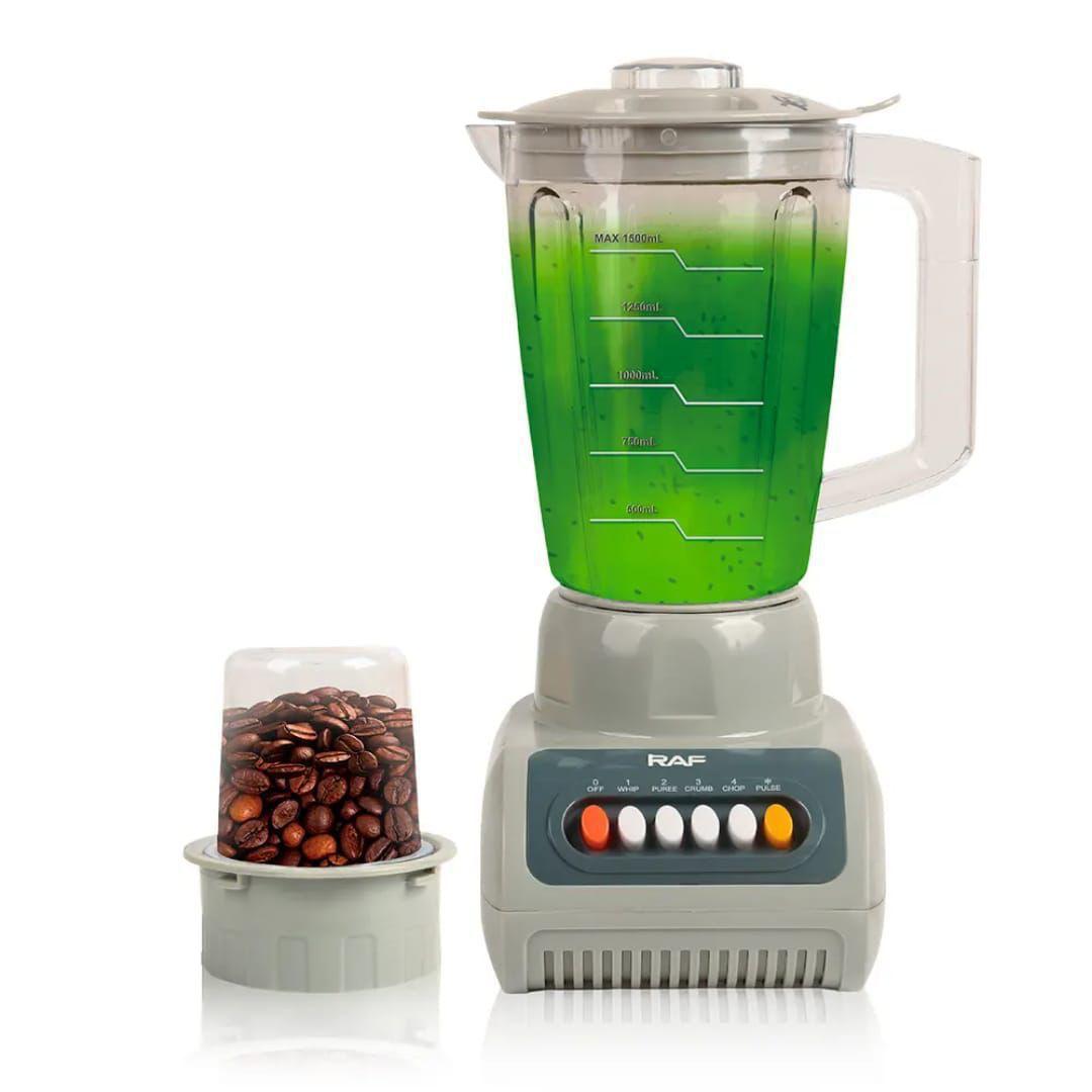 Blender Multifonction 2-en-1 ST-999 – Mixeur Puissant 1500 ml avec Moulin Intégré