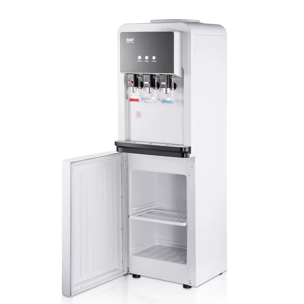 Distributeur d'Eau RAF R.11018B – Eau Chaude, Froide & Tempérée | 3 Robinets | 645W