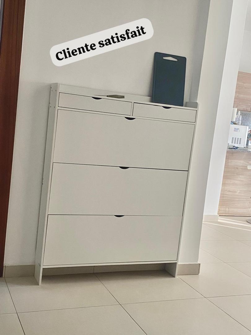 Meuble Range-Chaussures Design avec Tiroirs Basculants – Gain de Place & Organisation Élégante