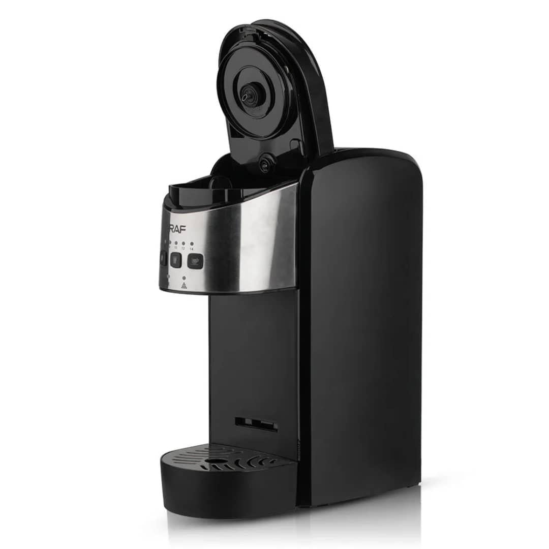 Machine à Café RAF R.106 – 3 en 1, 1500W, Réservoir 1.32L avec Arrêt Automatique