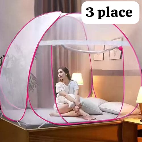 Moustiquaire Pop-Up Pliable 3 Places - Protection Totale & Installation Rapide