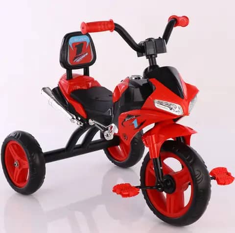 Tricycle Enfant à Pédales – Stable, Confortable et Sécurisé | Plusieurs Couleurs – SenShop2.0