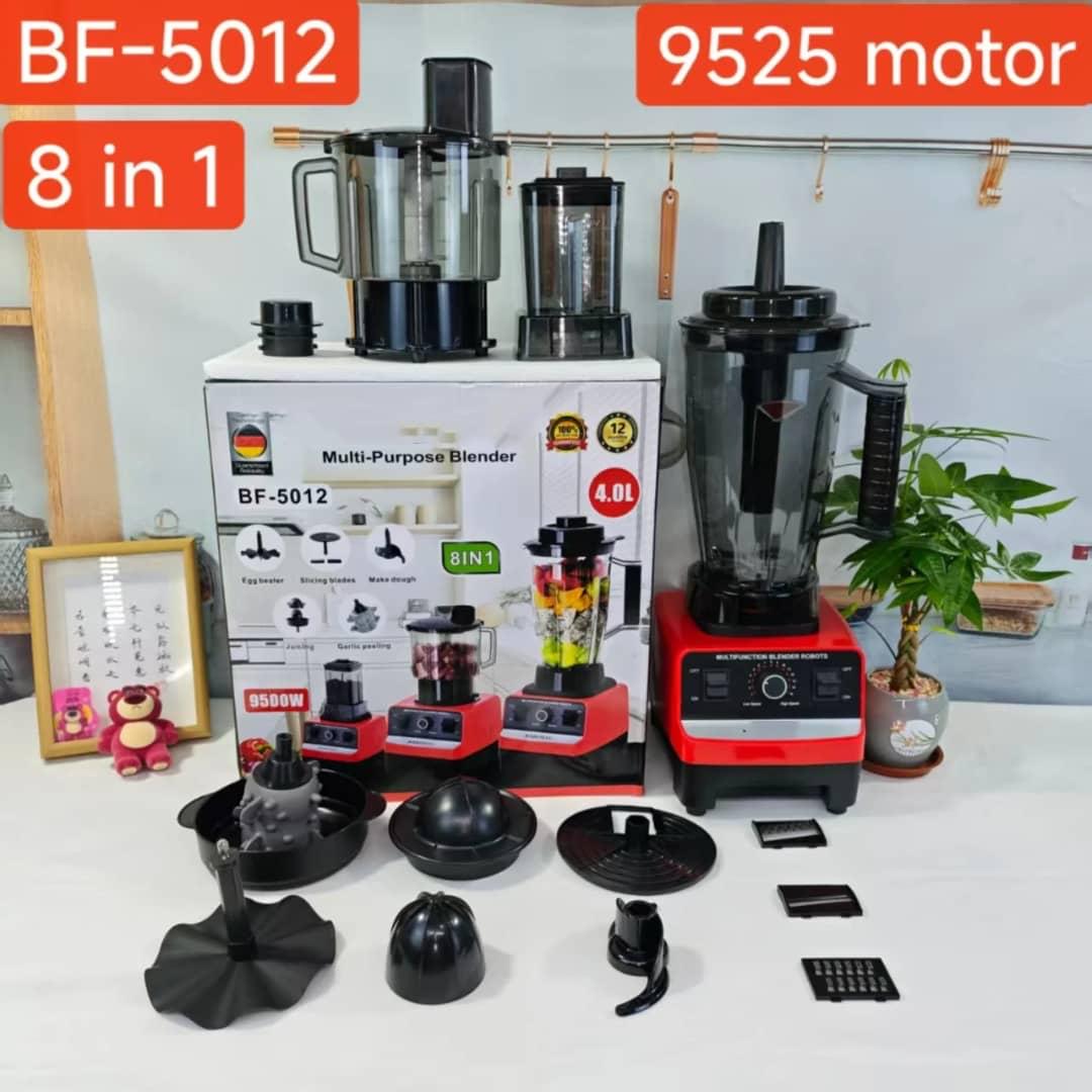 Mixeur Multifonction 8 en 1 – Mixeur Puissant, Hachoir, Moulin et Robot de Cuisine
