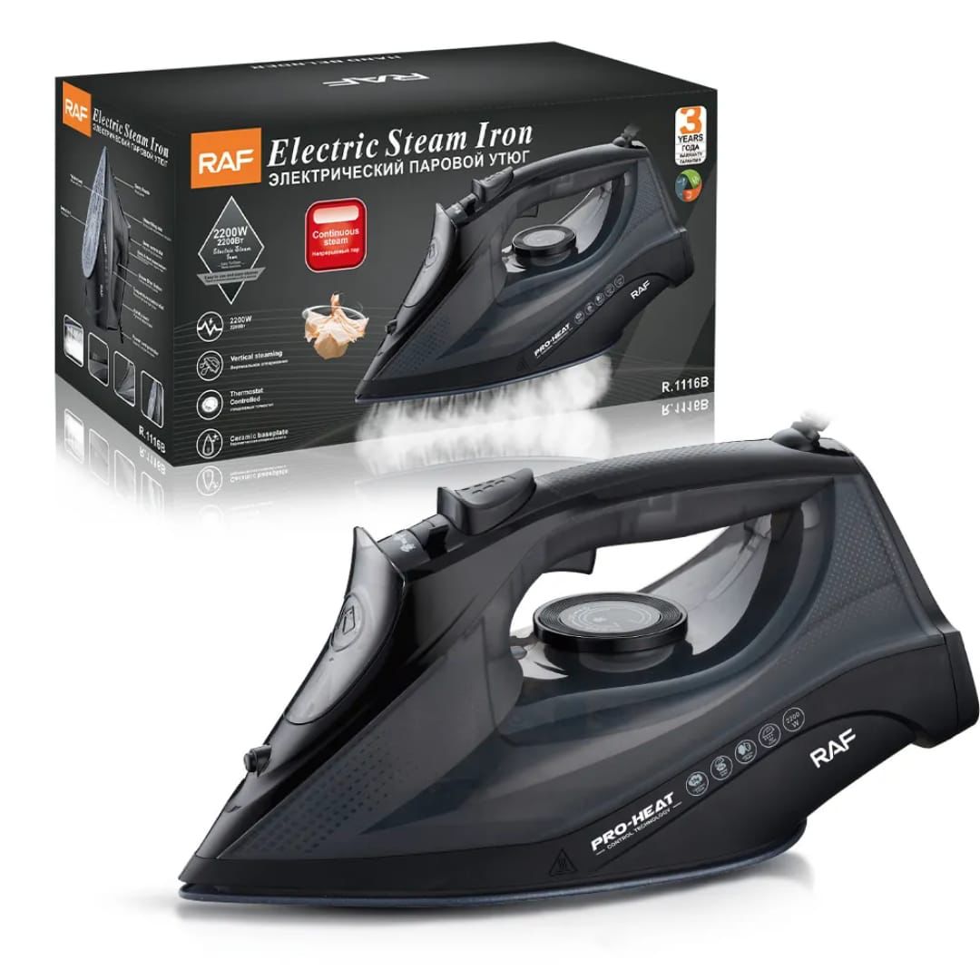 Fer à Repasser Vapeur Électrique RAF – 1800W
