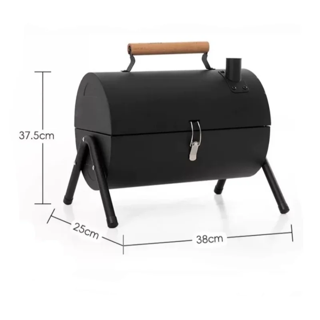 🔥 Mini Barbecue Portable au Charbon – Grill Compact pour Camping et Pique-nique