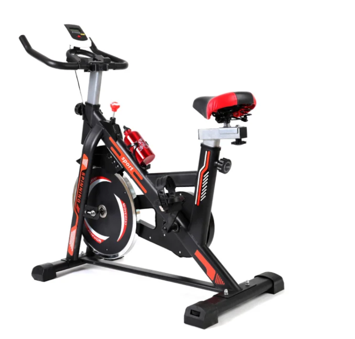 Vélo d'exercice - Machine d'entraînement d'intérieur de forme physique de volant d'inertie de vélo d'exercice