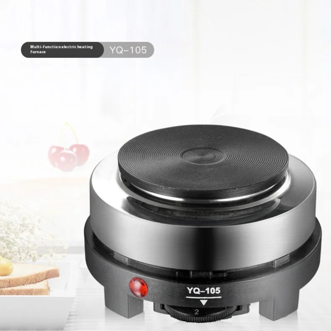 ✅ Réchaud Électrique Mini Plaque Chauffante 220V – 500W Compact et Portable