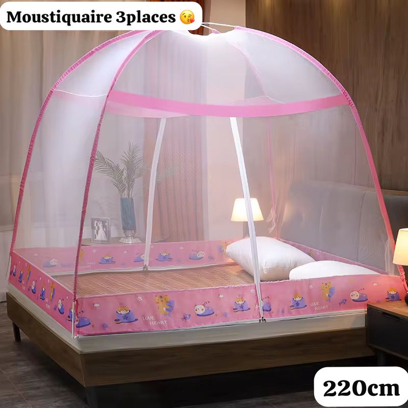 Moustiquaire Pliable 3 Places – Protection Totale Anti-Moustiques (220 cm)