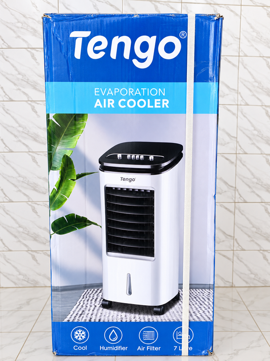 Rafraîchisseur d’Air Évaporatif Tengo 7 Litres – Refroidisseur d’Air avec Humidificateur
