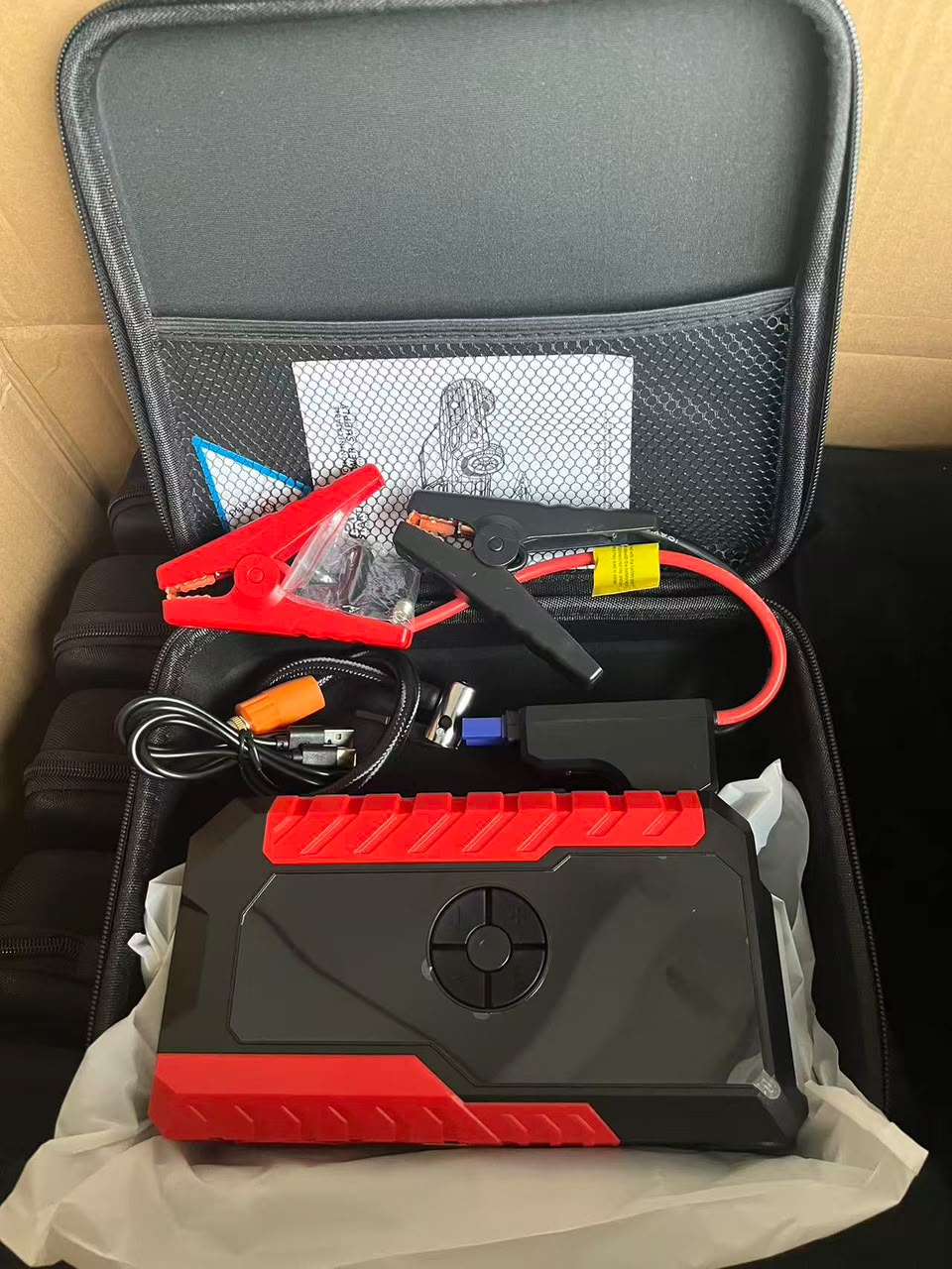 Compresseur d’Air & Booster de Batterie Portable SHARMEAL – Sécurité et Puissance en Urgence