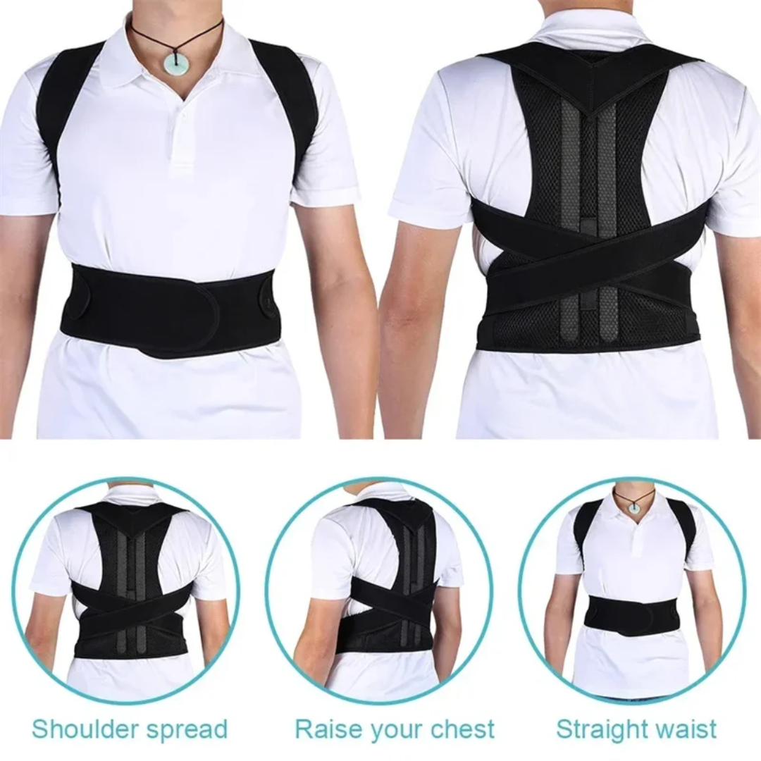 Correcteur de Posture Unisexe – Soutien du Dos et Alignement de la Colonne