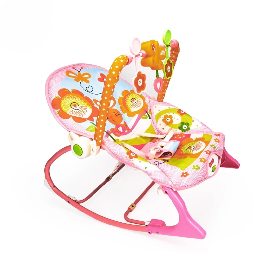 Balançoire pour bébé avec des jouets