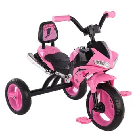 Tricycle Enfant à Pédales – Stable, Confortable et Sécurisé | Plusieurs Couleurs – SenShop2.0