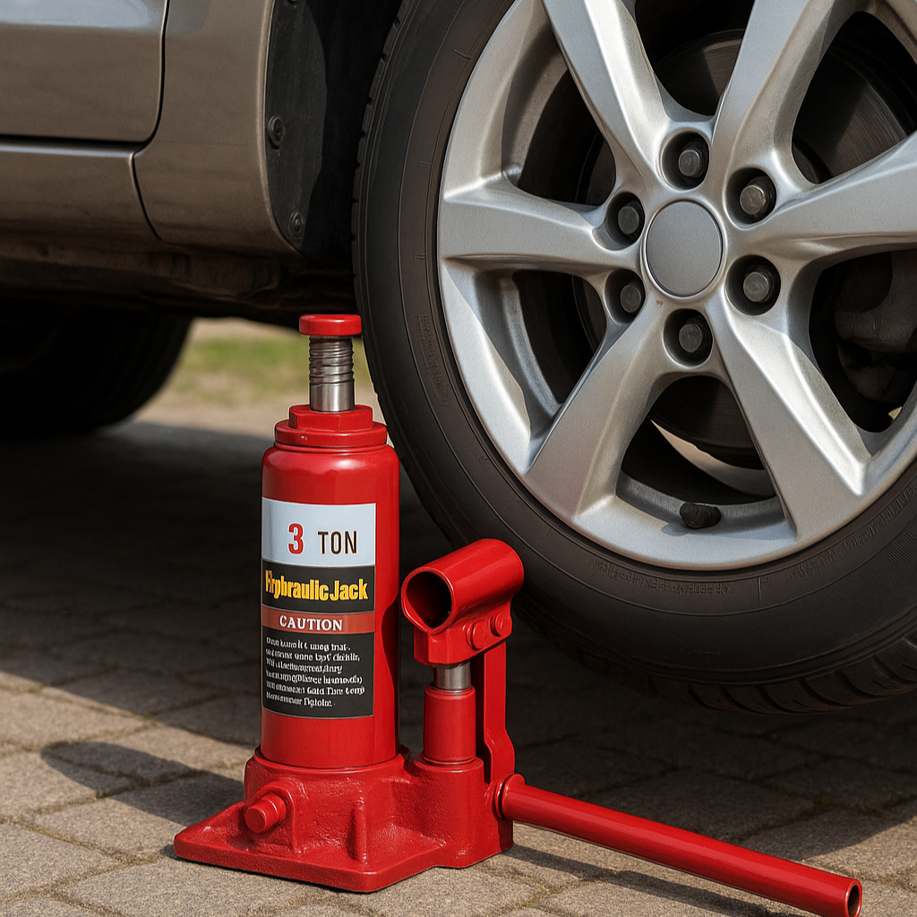 Cric Hydraulique Bouteille 3T – Puissance et Sécurité
