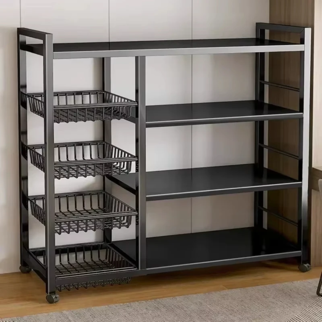 Étagère de Rangement Multifonctionnelle pour Cuisine – Grande Capacité et Design Moderne