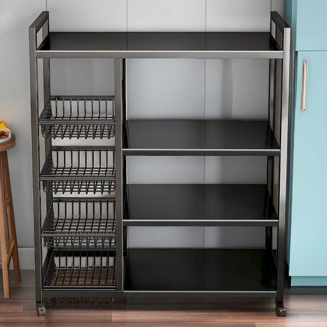 Étagère de Rangement Multifonctionnelle pour Cuisine – Grande Capacité et Design Moderne
