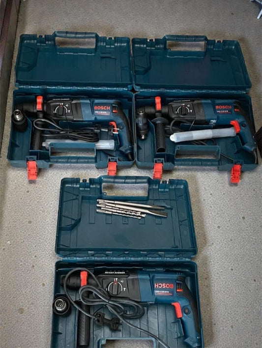 Perceuse à Percussion Bosch Professionnelle avec Coffret + Accessoires – Idéale pour Béton, Bois et Métal