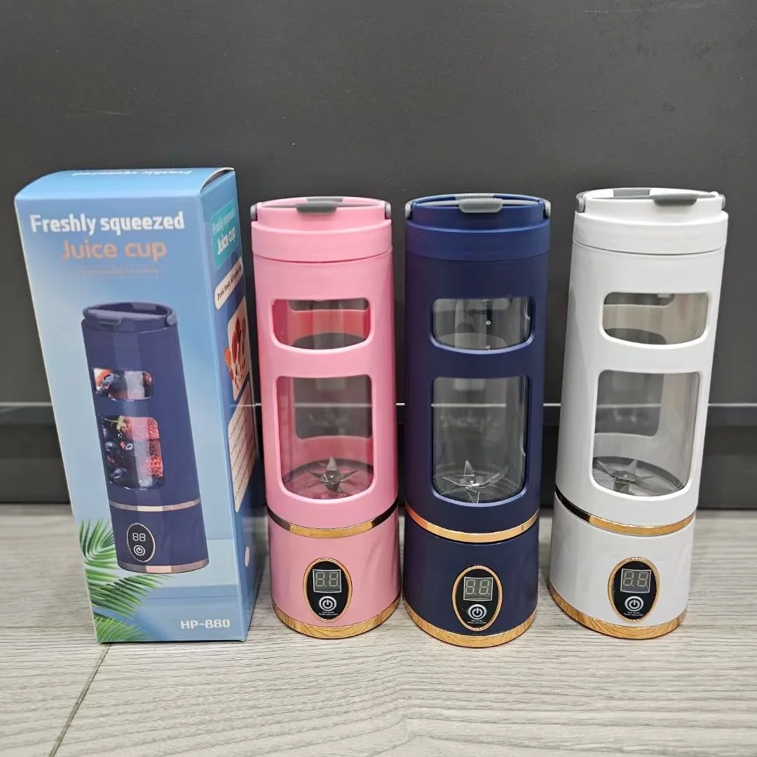 Mixeur Portable Rechargeable avec Écran LED – Smoothies & Jus Partout