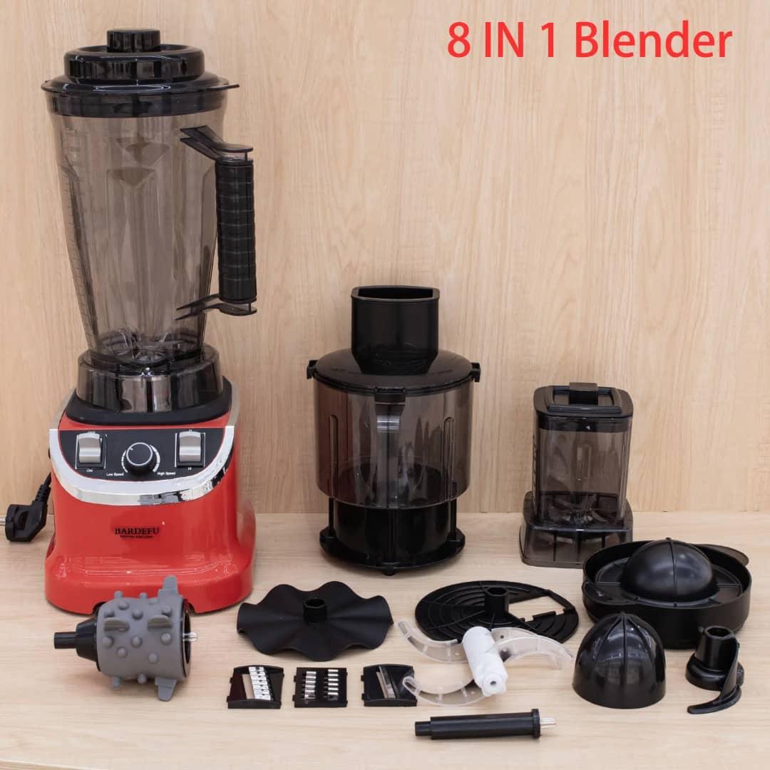 Mixeur Multifonction 8 en 1 – Mixeur Puissant, Hachoir, Moulin et Robot de Cuisine