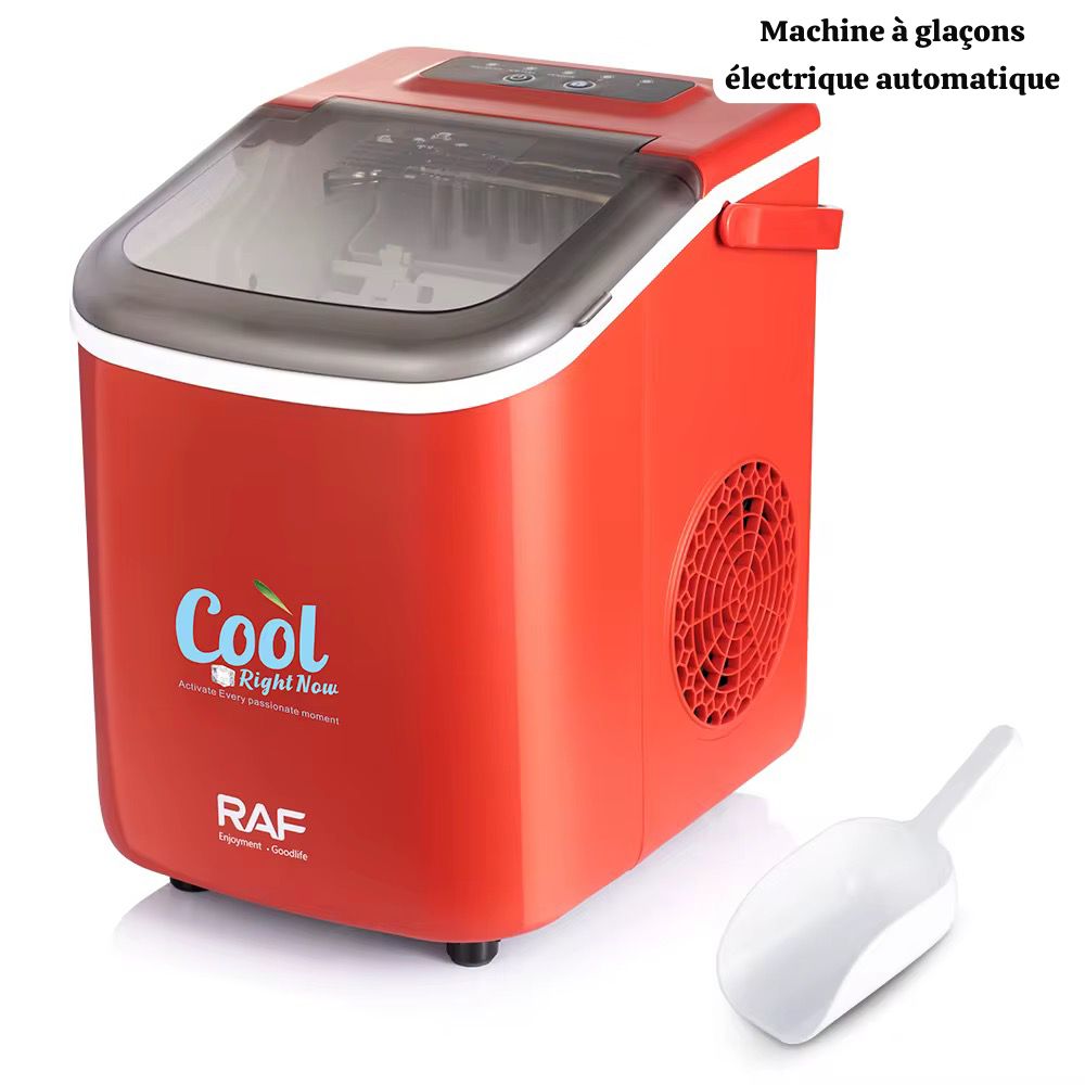 Machine à Glaçons Électrique Automatique RAF – Production Rapide de Glaçons à Domicile