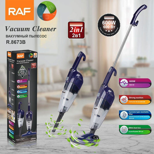 Aspirateur 2 en 1 RAF 600W – Puissant et Léger