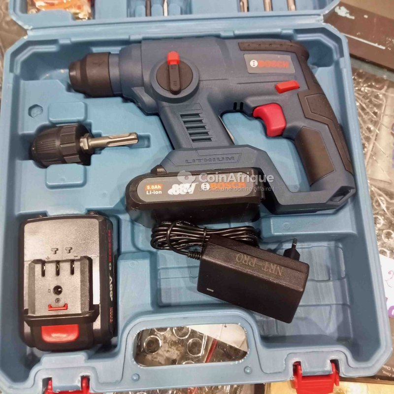 Perceuse-visseuse sans fil 88V BOSCH – Coffret complet avec forets et embouts