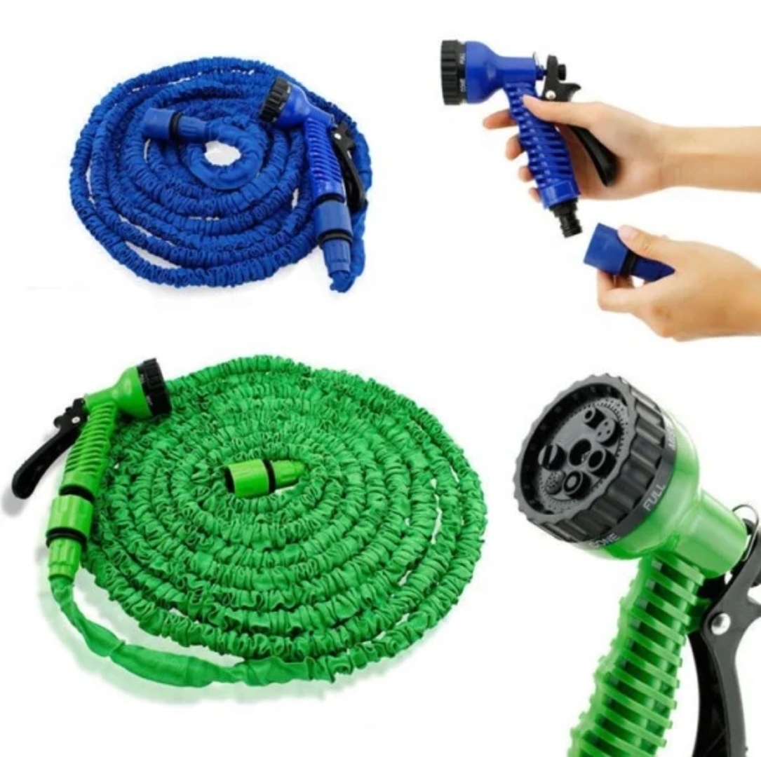 Tuyau d’Arrosage Extensible 30m + Pistolet Multifonctions