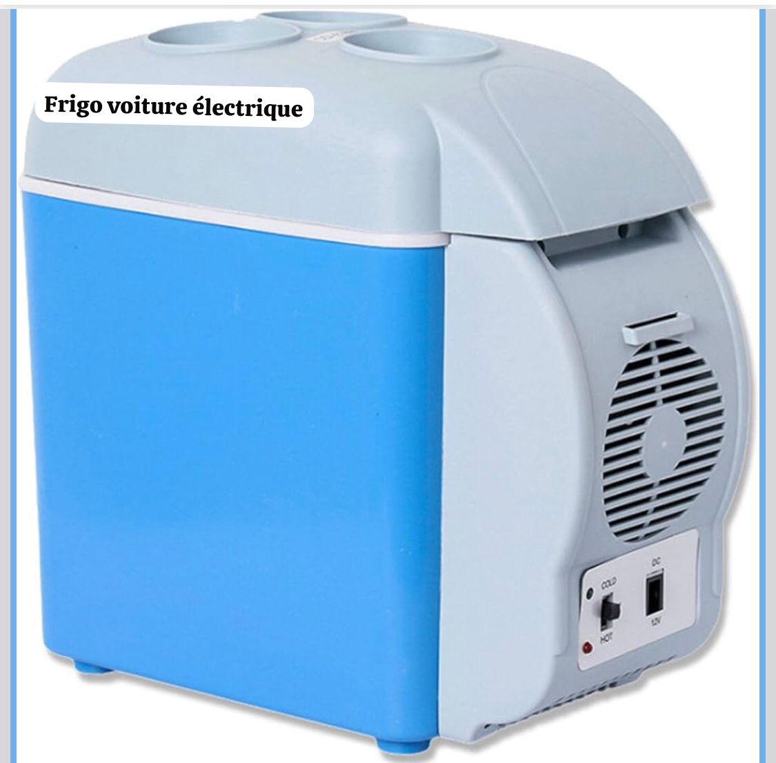 Mini frigo pour voiture Portable 7.5L