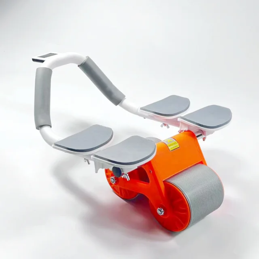 Roue Abdominale Multifonction avec Écran LCD et Support Téléphone