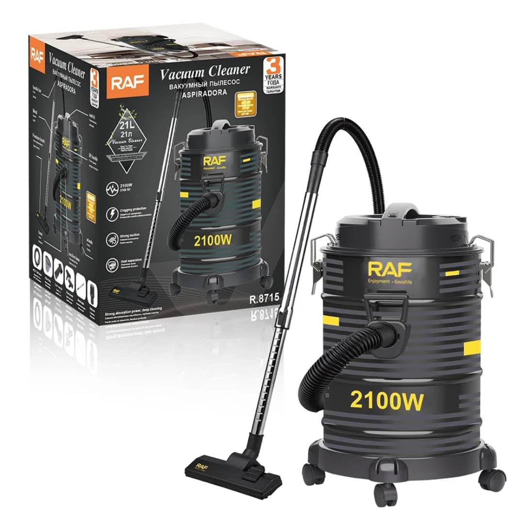 Aspirateur Puissant RAF 2800W – Grande Capacité 25L – Nettoyage Rapide et Efficace