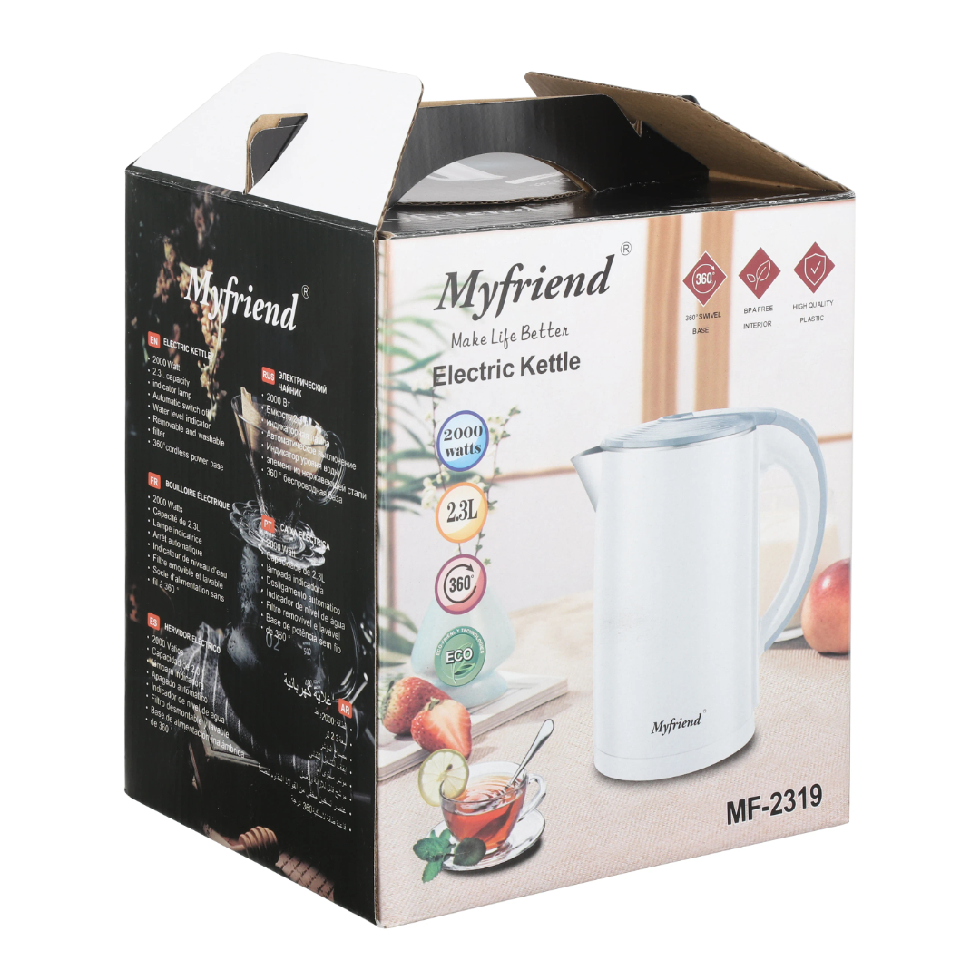 Bouilloire Électrique Myfriend 2,3L – 2000W
