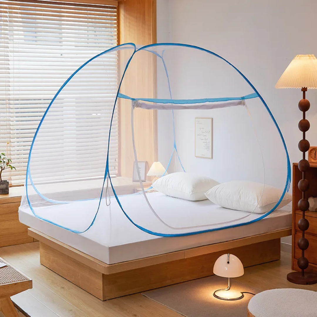 Moustiquaire Pop-Up Pliable 3 Places - Protection Totale & Installation Rapide