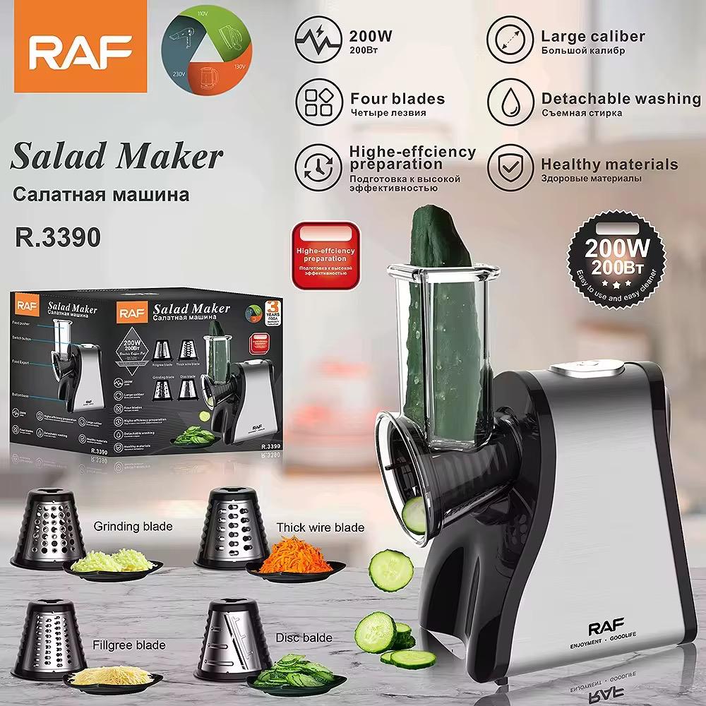 Coupe-Légumes Électrique RAF 200W – Salad Maker Multifonction