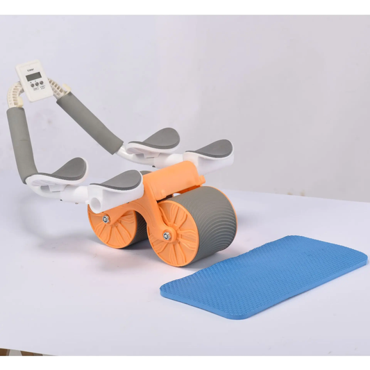 Roue Abdominale Multifonction avec Écran LCD et Support Téléphone