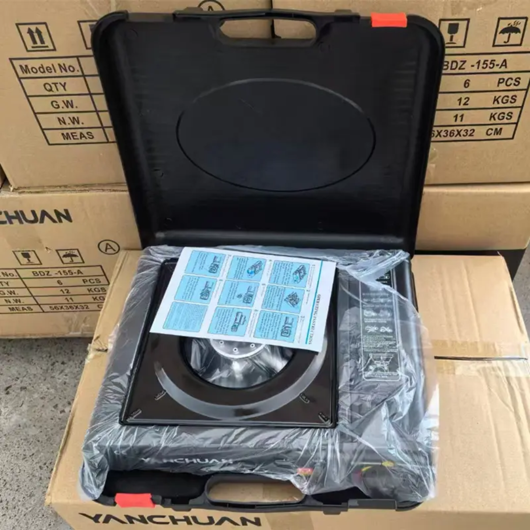 🔥 Cuisinière à Gaz Portable  avec charge Puissante, Sécurisée et Facile à Transporter
