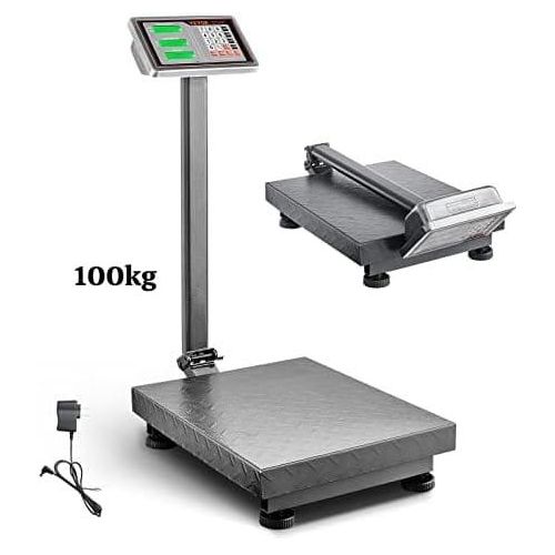 Balance Électronique Professionnelle 100 kg – Plateforme de Pesage Numérique Haute Précision
