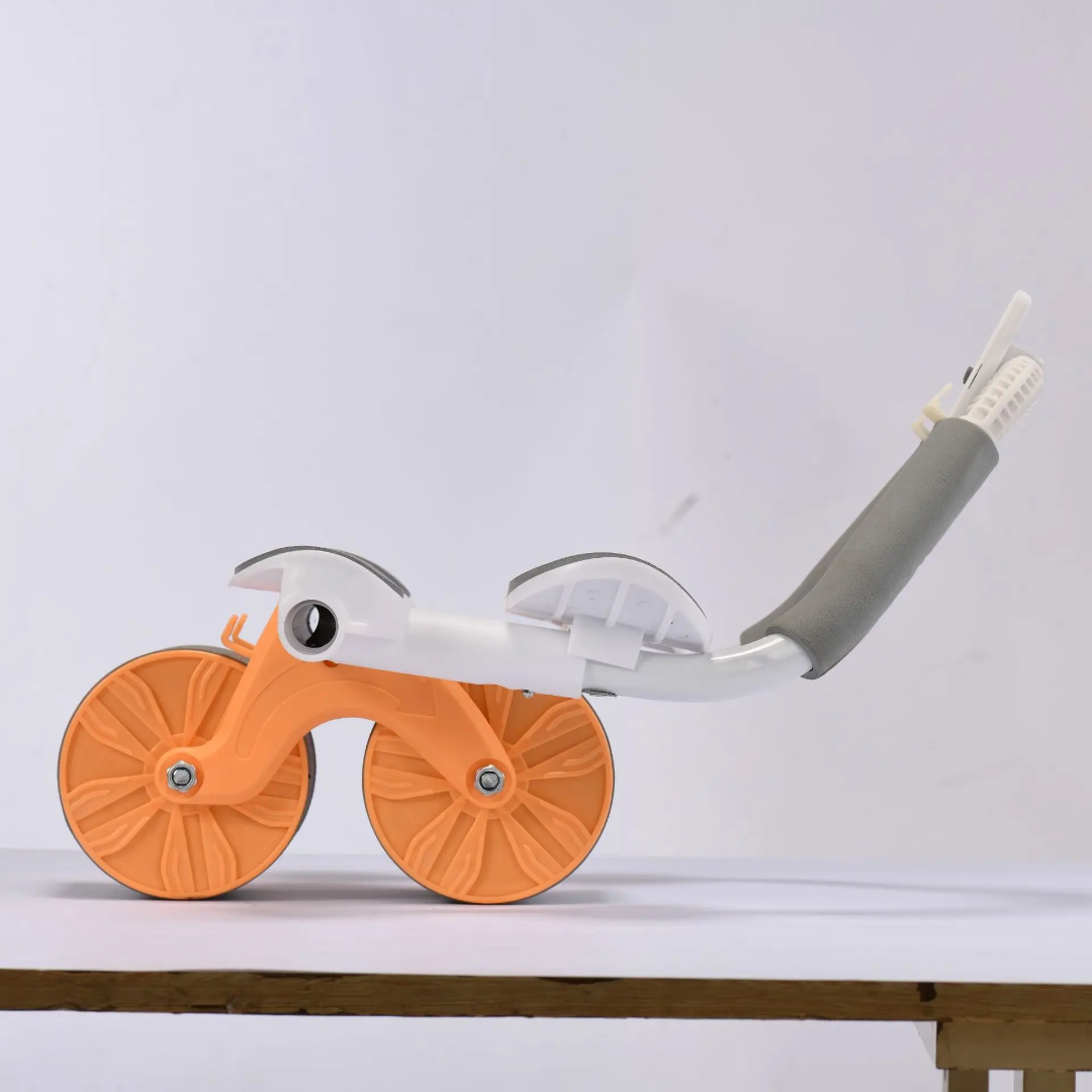 Roue Abdominale Multifonction avec Écran LCD et Support Téléphone