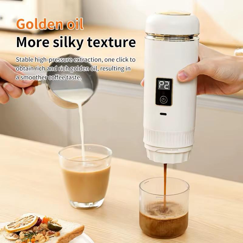 Machine à Café avec capsule Portable Rechargeable USB – Café Chaud   en Toute Liberté