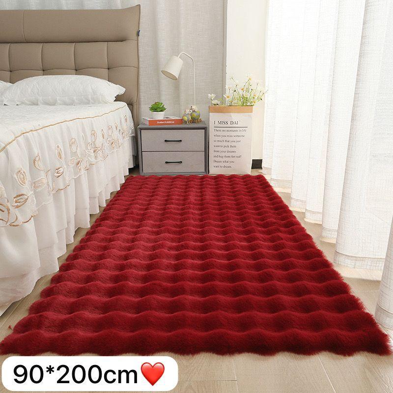 Tapis Descente de Lit 180×90 cm – Douceur & Élégance au Réveil