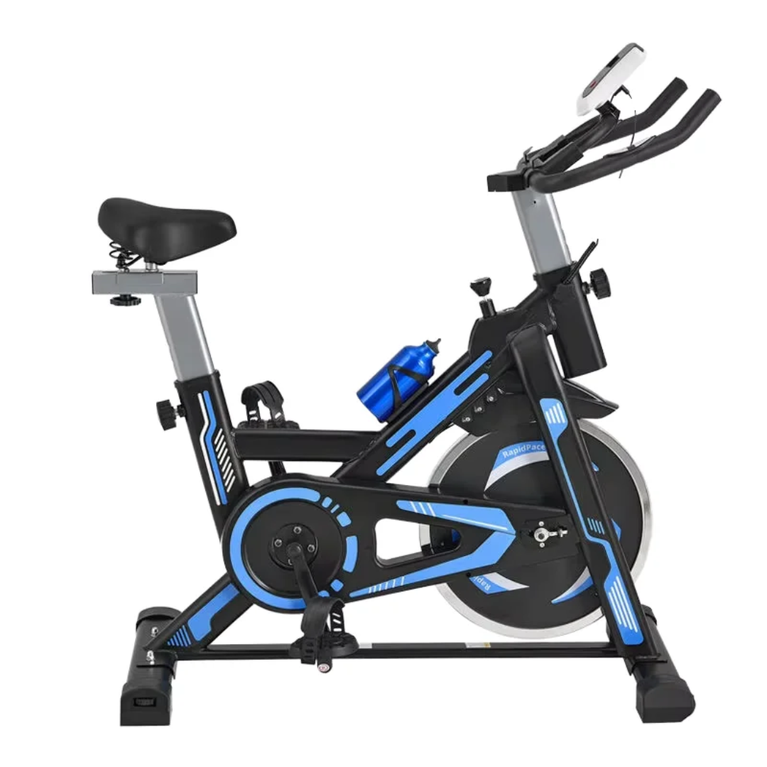 Vélo d'exercice - Machine d'entraînement d'intérieur de forme physique de volant d'inertie de vélo d'exercice