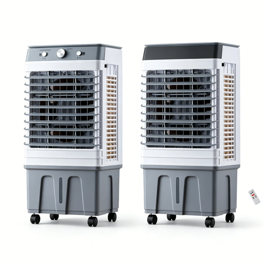Ventilateur Climatiseur Portable – Rafraîchisseur d’Air Puissant avec Télécommande 25L