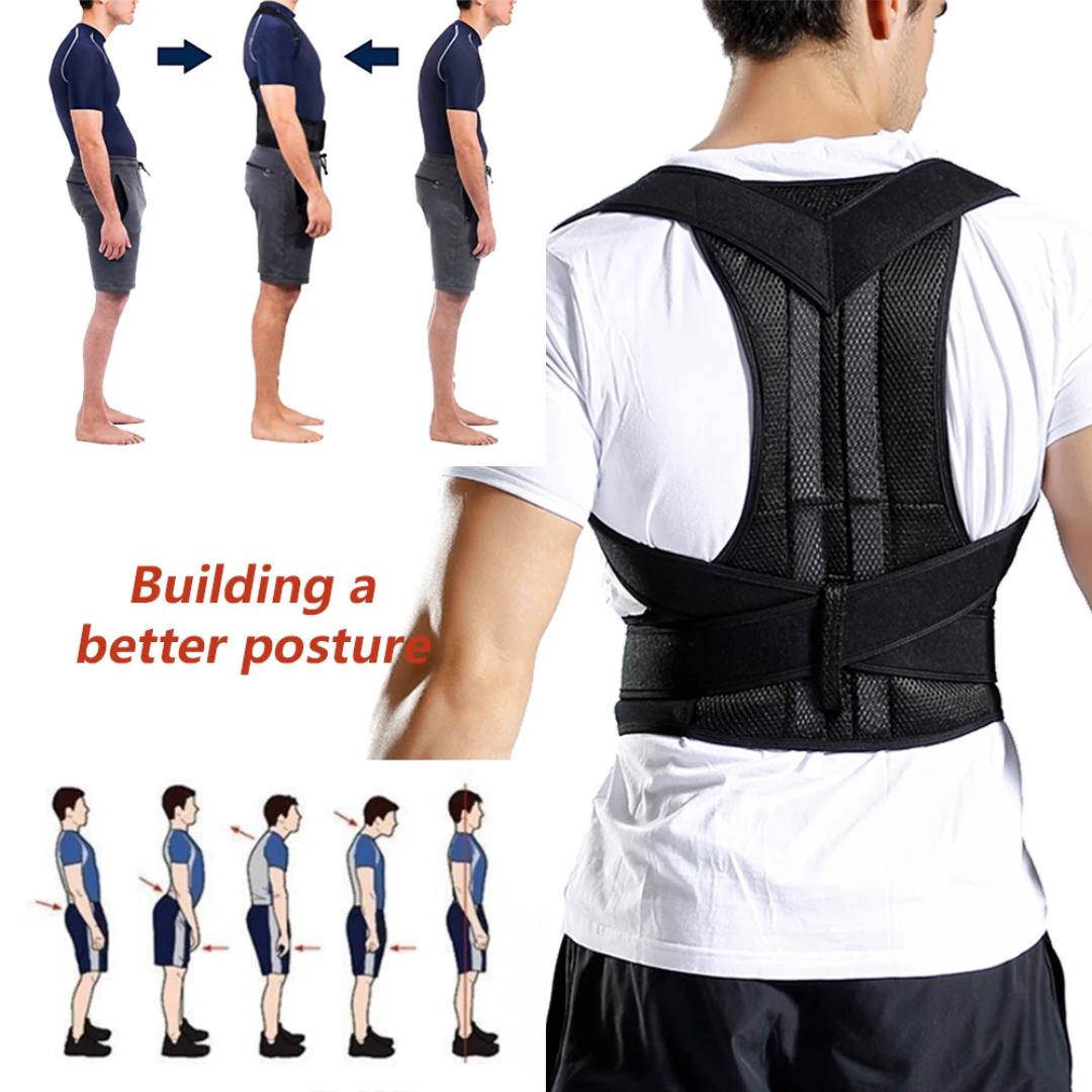Correcteur de Posture Unisexe – Soutien du Dos et Alignement de la Colonne