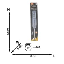 Mixeur Plongeant Électrique 2 Vitesses – Compact et Puissant