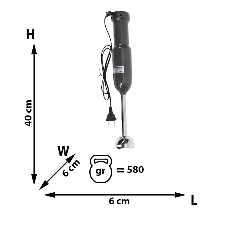 Mixeur Plongeant Électrique 2 Vitesses – Compact et Puissant