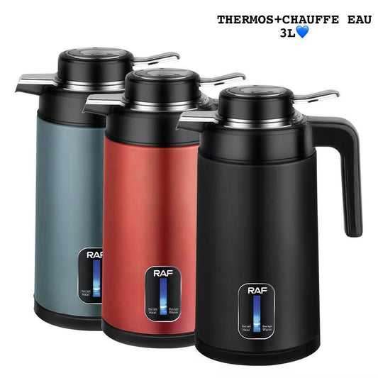 Thermos Chauffe-Eau Électrique RAF 2L – Maintient la chaleur toute la journée 🔥