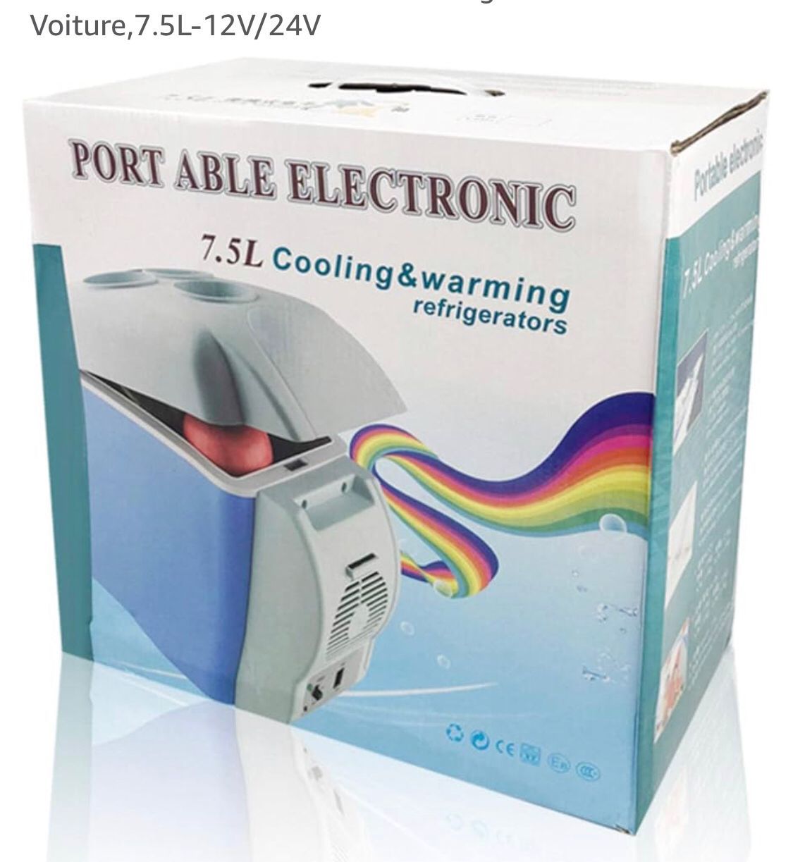 Mini frigo pour voiture Portable 7.5L