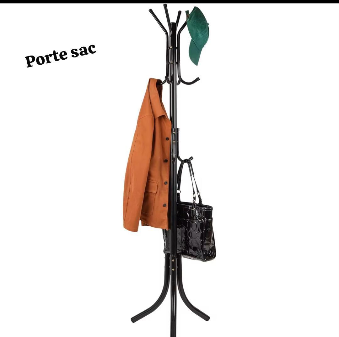 🧥 Porte-Manteau sur Pied Multifonction – Design Moderne et Pratique