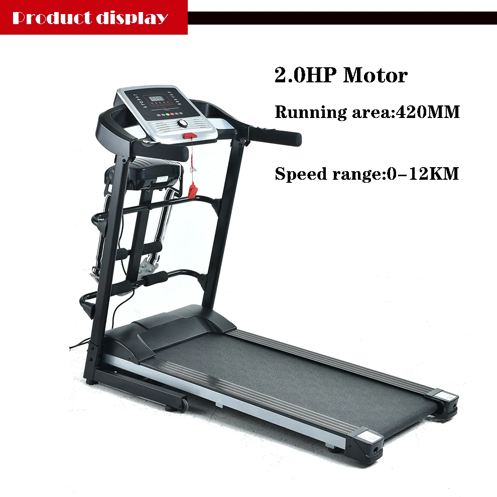 Tapis de Course Électrique Professionnel – Fitness à Domicile