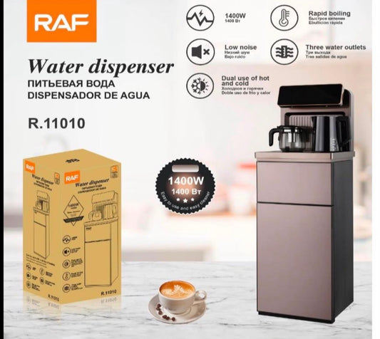 Fontaine à Eau RAF R.11010 – Eau Chaude, Froide & Tempérée | Cafetière Intégrée